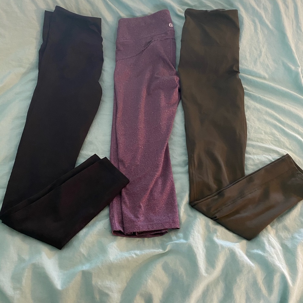 Lot of 3 workout/active pants